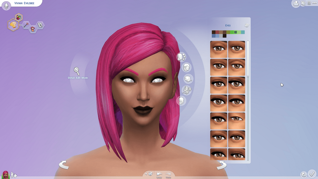 Sims 4 Create A Sim Demo Purple Background WorldSims Community