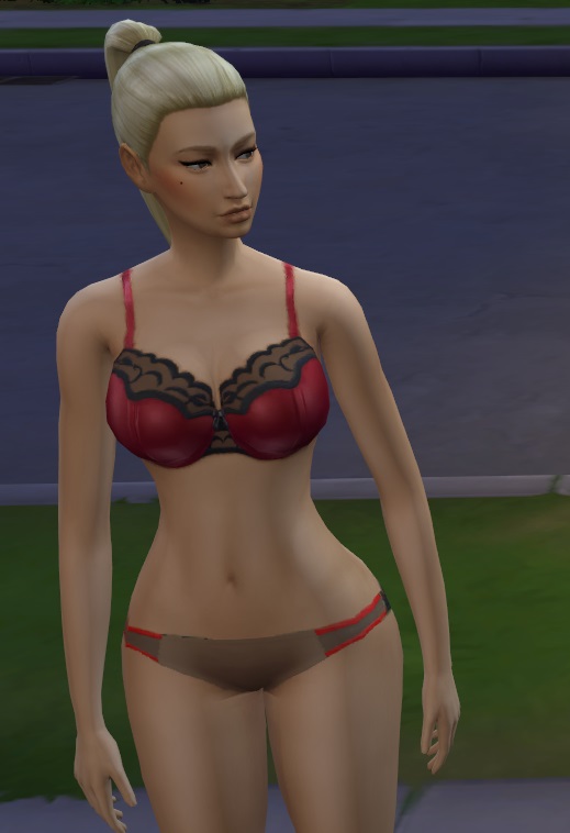 Women's Mesh thong for sims 4 WorldSims Community