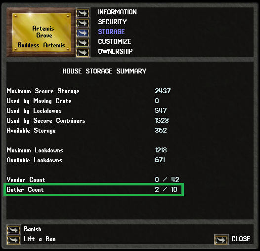 Butler Ultima Online Forever Wiki