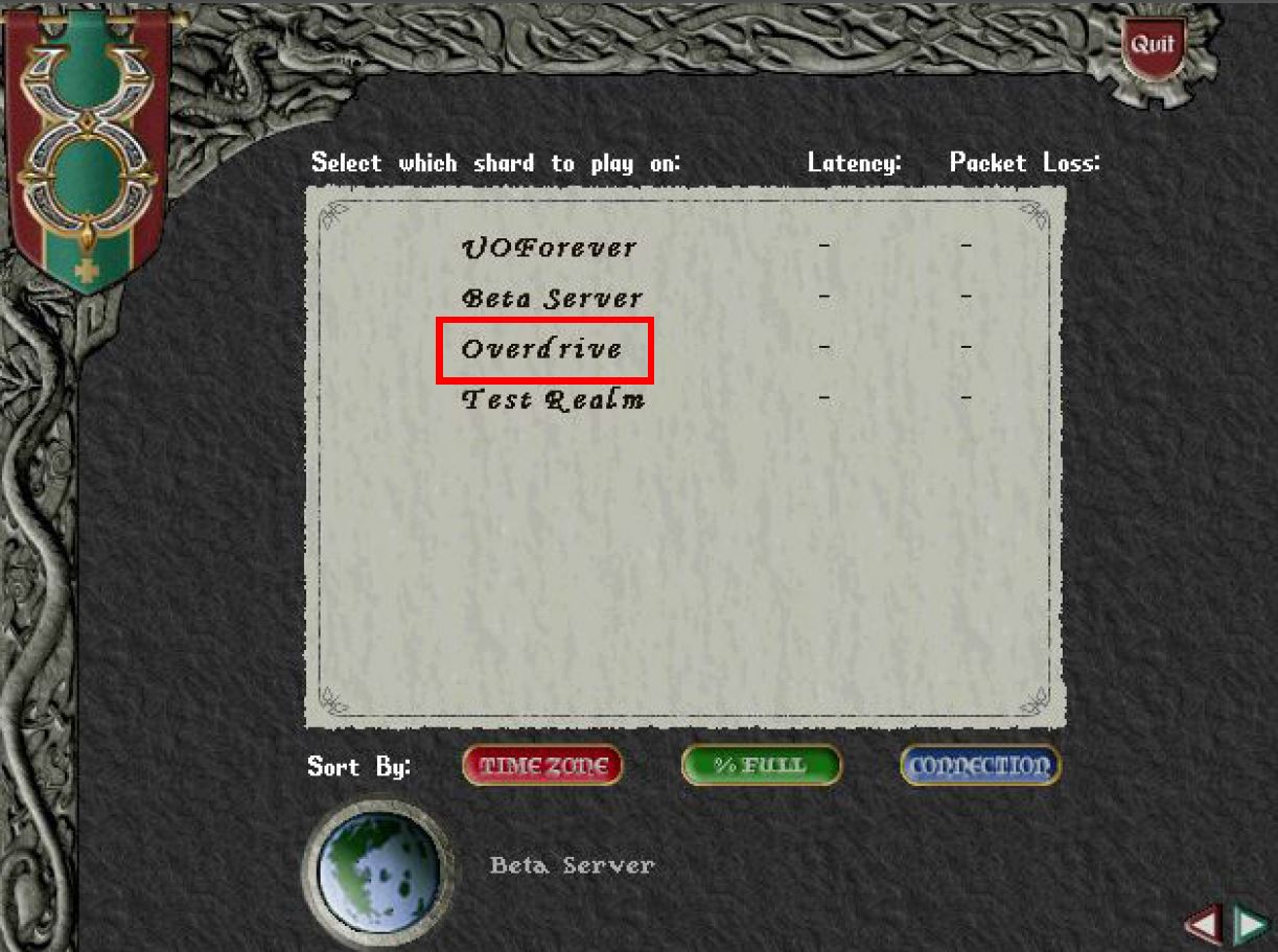 FileODSelectServer.JPG Ultima Online Forever Wiki