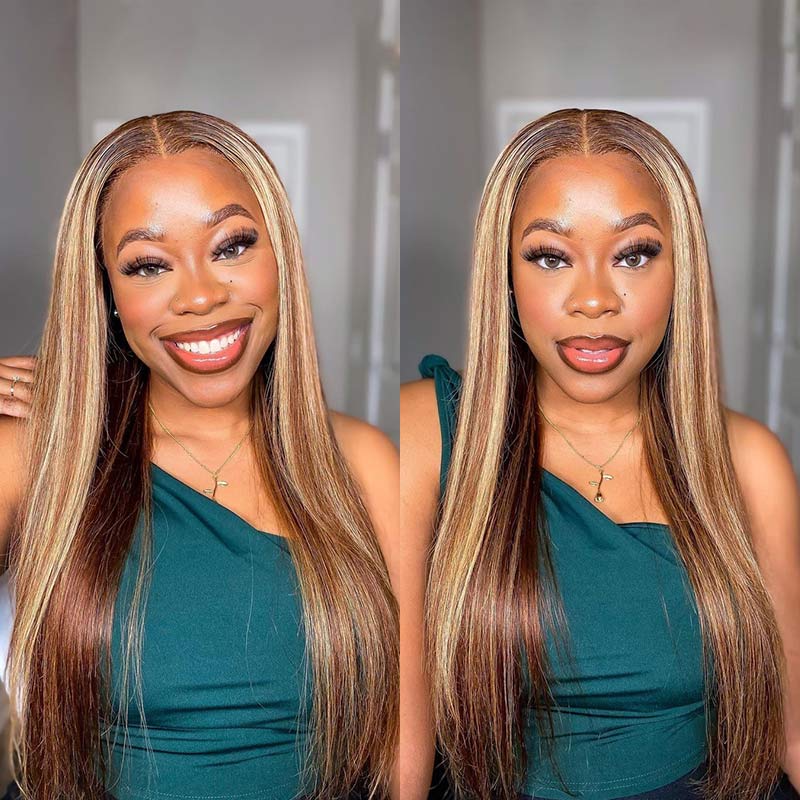 Blonde HD Lace Wig 13x4 Lace Frontal Straight 613 Wig