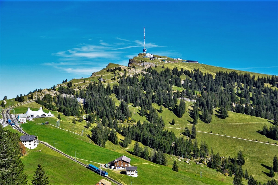 Conquer the top of the Queen of Alps Mount Rigi on a private tour from