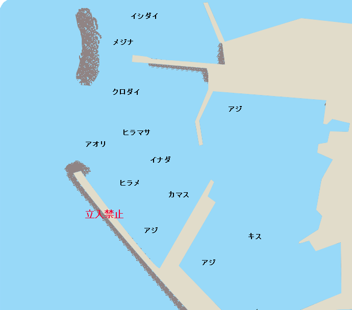小湊漁港の釣り情報 魚速報