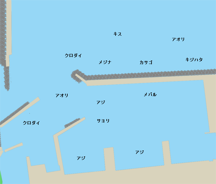橋立漁港の釣り情報