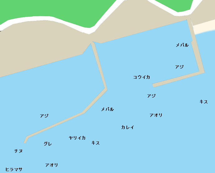 七類港の釣り情報 魚速報