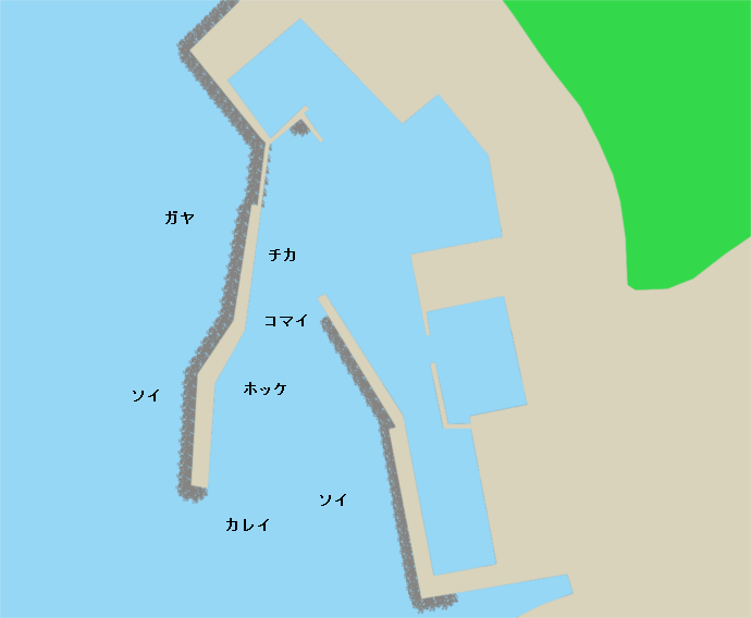 浜益漁港の釣り情報