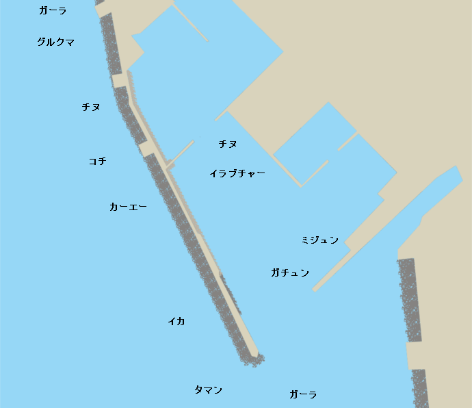 名護漁港の釣り情報 魚速報