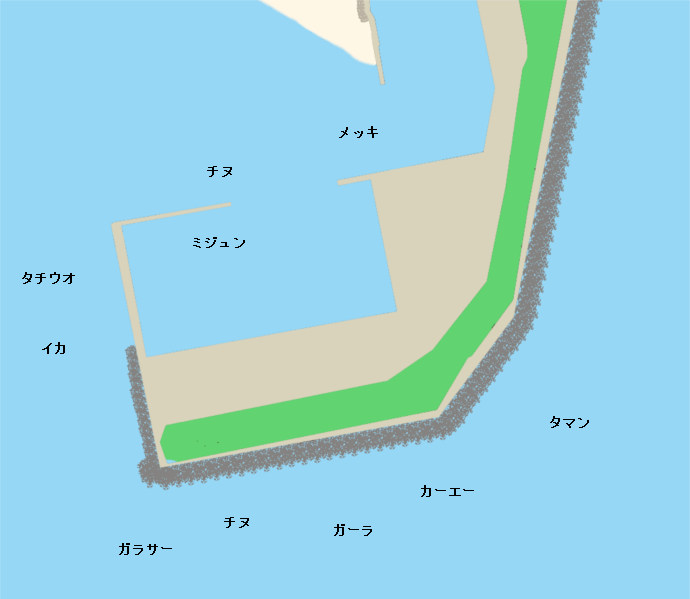 汀間漁港の釣り情報