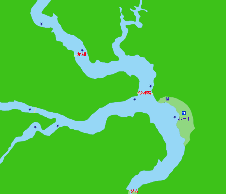 七川ダムの釣り情報