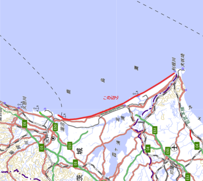 鹿島灘サーフな釣り場ヒラメ、シーバス、青物、イシモチ等のポイント 魚速報