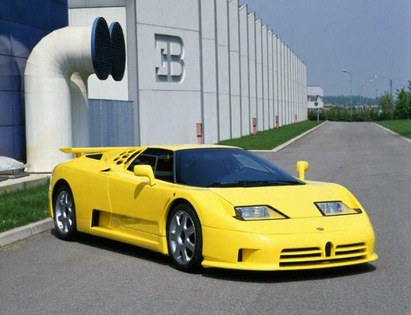 Ex Michael Schumacher's Bugatti EB110 Auto titre