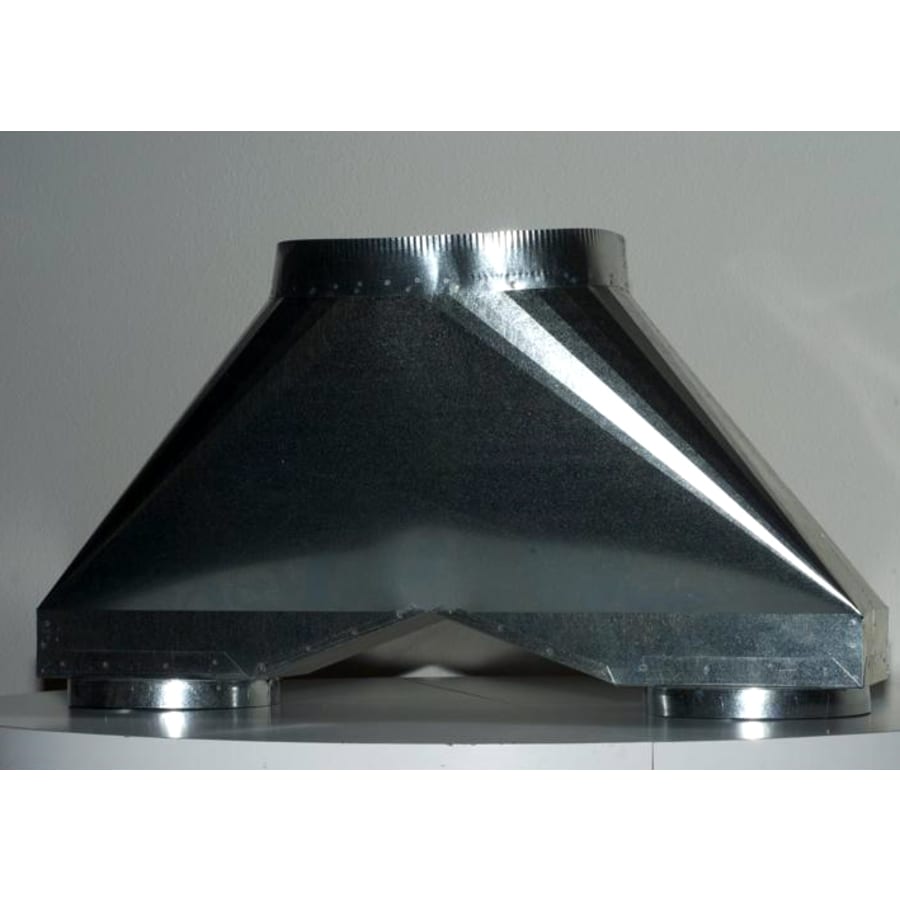 12" Diameter Modern Themed MultiBlower Transition for VentAHood