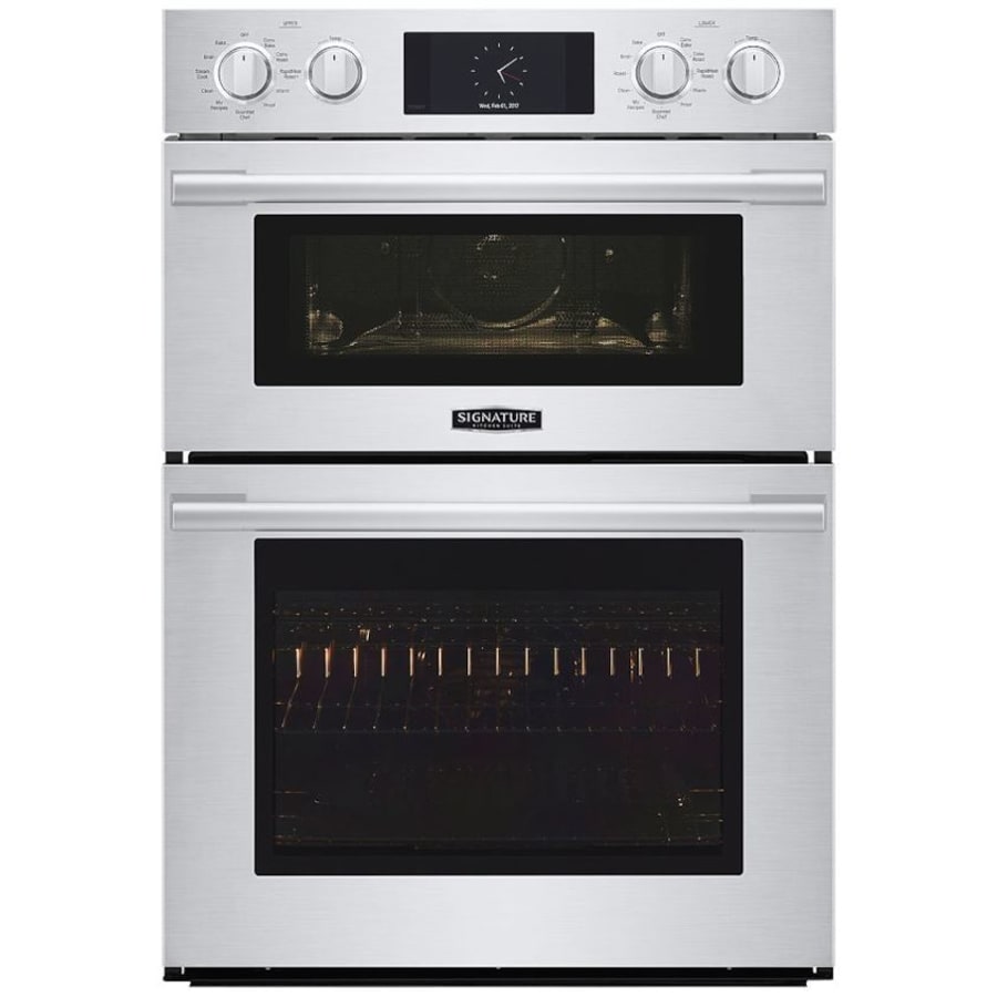 30 Inch Wide 6.4 Cu. Ft. Electric Oven and Microwave Combo with Gourmet