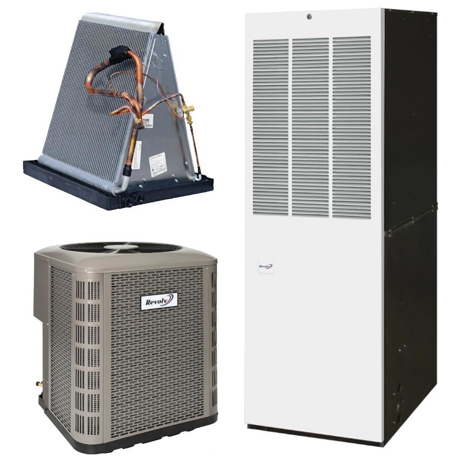 3.5 Ton Cooling 75k BTU/Hr Heating Air Conditioner + Electric