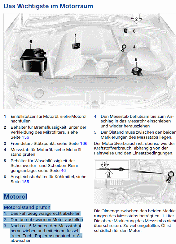 Öl Messung 330I E46 [ BMWTalk Forum ]