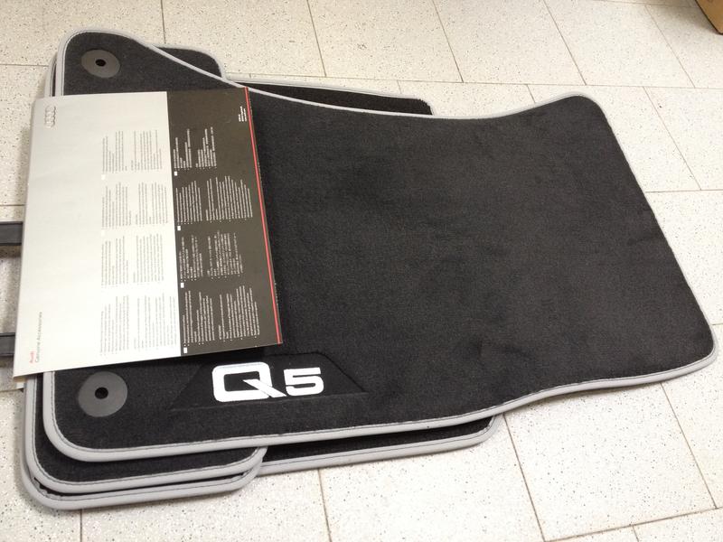Premium Textile floor mat Audi Q5 8R front and rear 8R1061270 MNO eBay