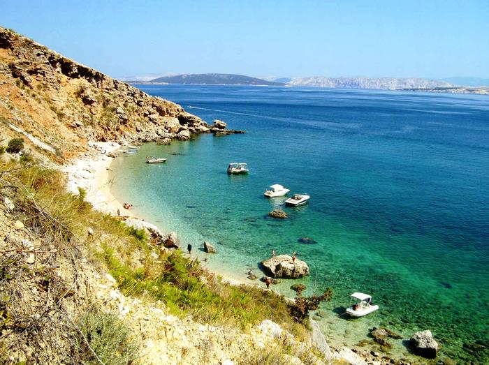 Wo ist die "Eierbucht" auf Rab? Kroatien
