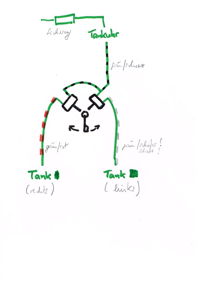 Schaltplan Tankgeber