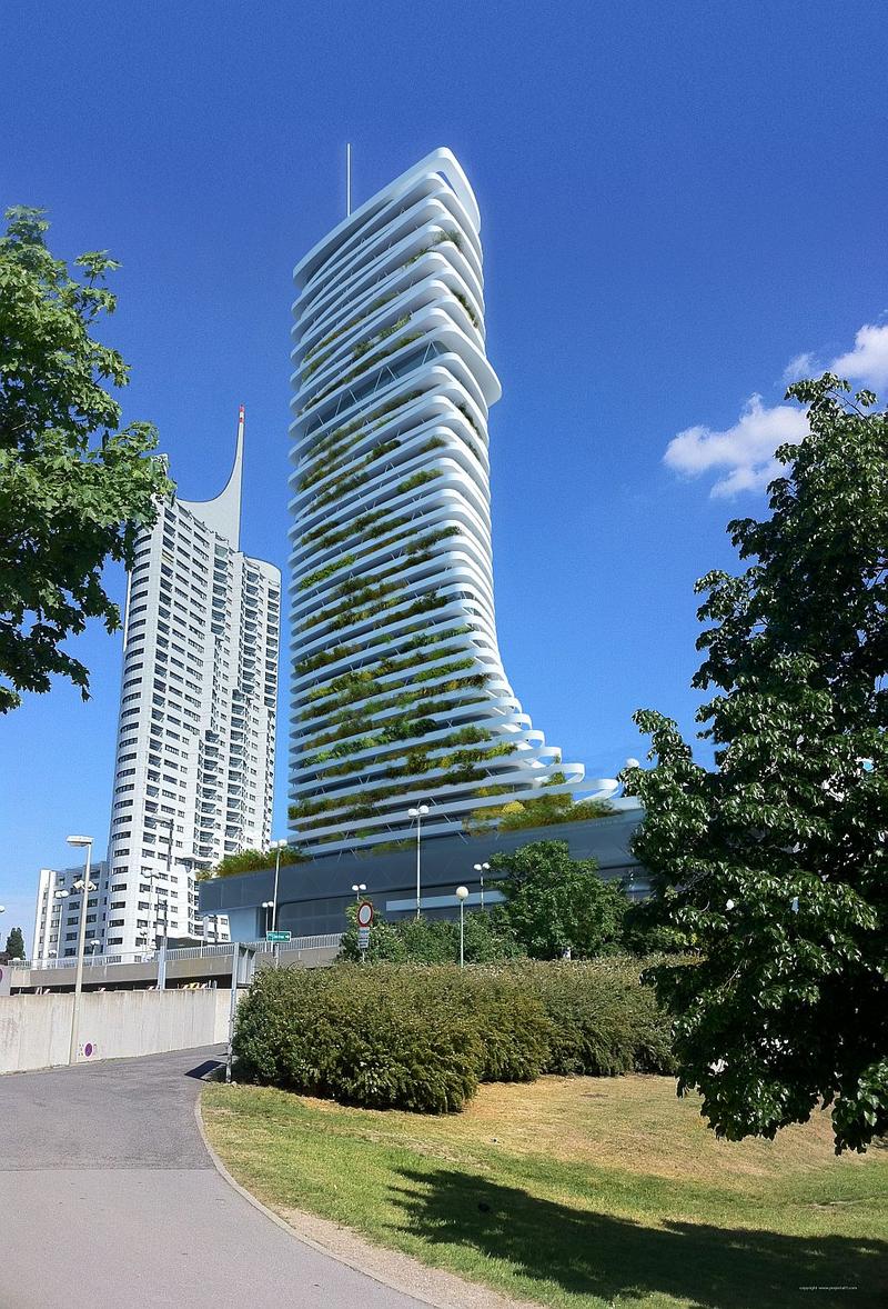 VIENNA Danube Flats 160m 47 fl Demo SkyscraperCity