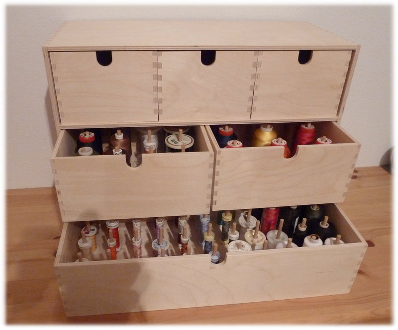 Nahgarn Aufbewahrungsbox