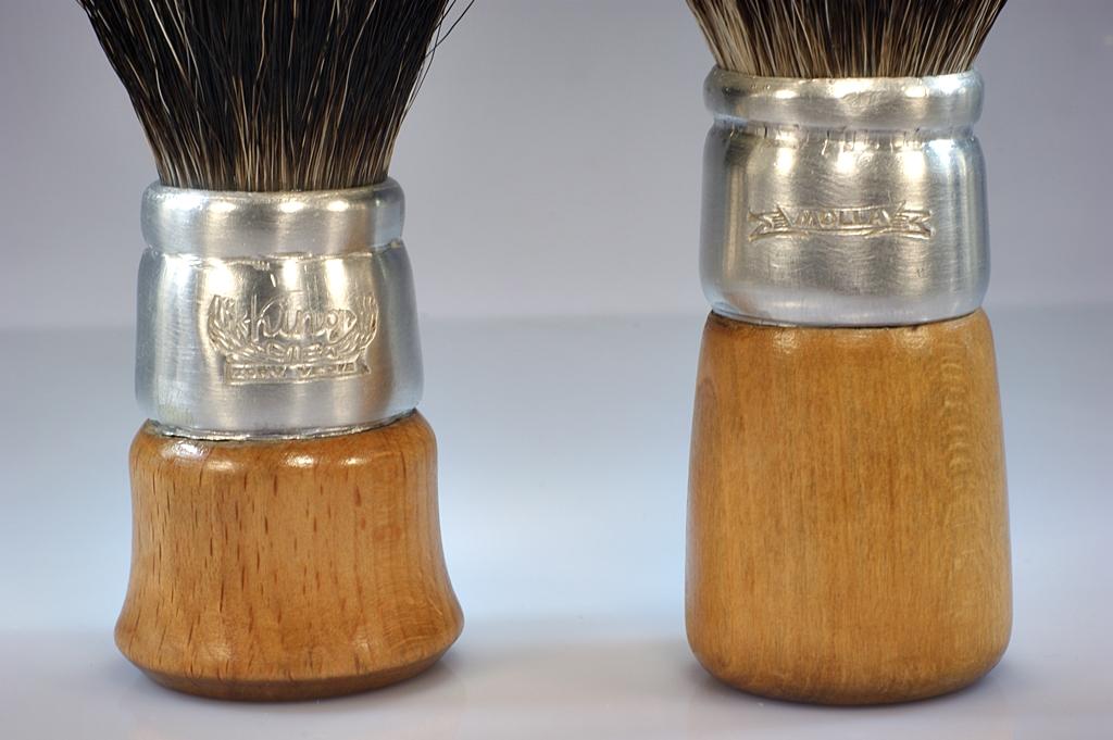 Restoration of 2 german vintage brushes