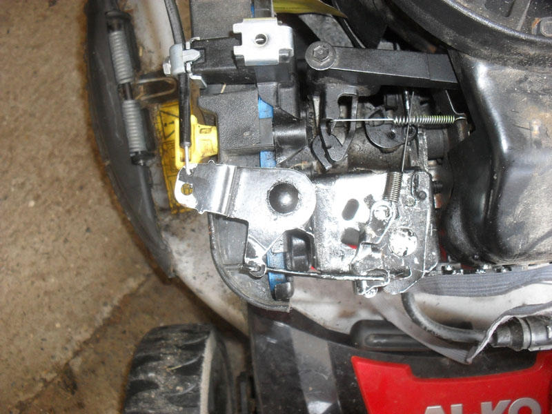 Drehzahlregler Alko Rasenmäher geht nicht mehr