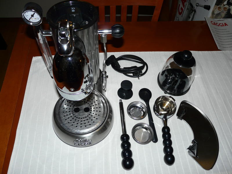 [Verkauft] [V] Gaggia Achille, Handhebel *NEU*