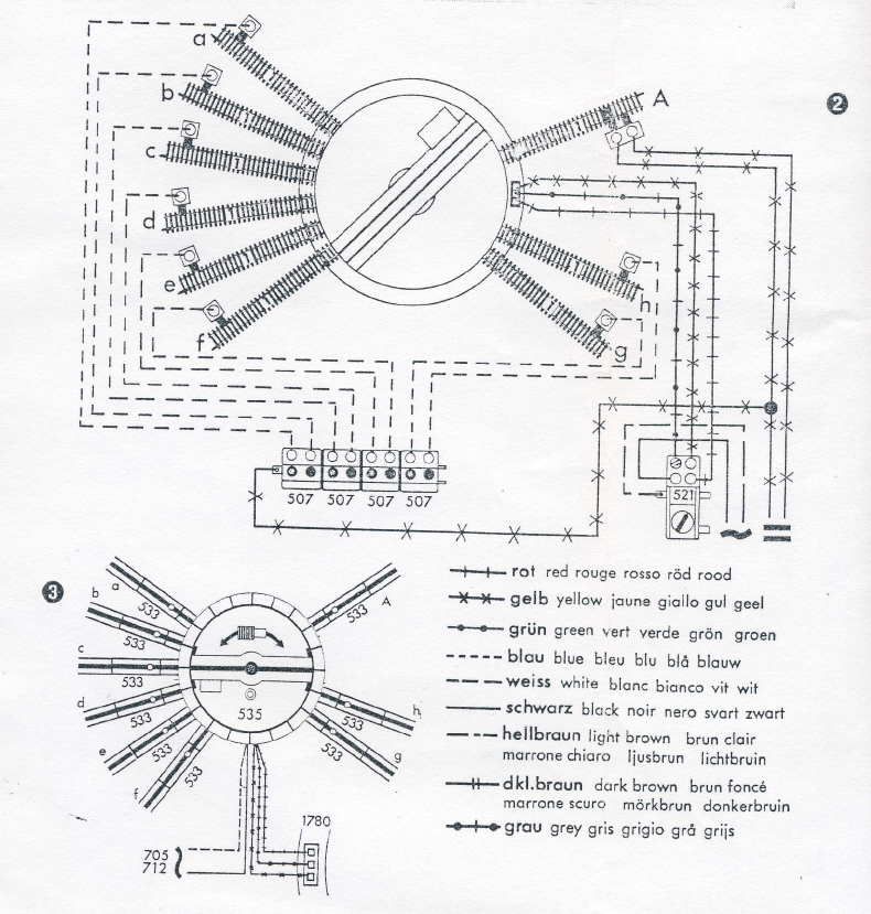 [GFN] Zubehör » Fleischmann Drehscheibe 1780