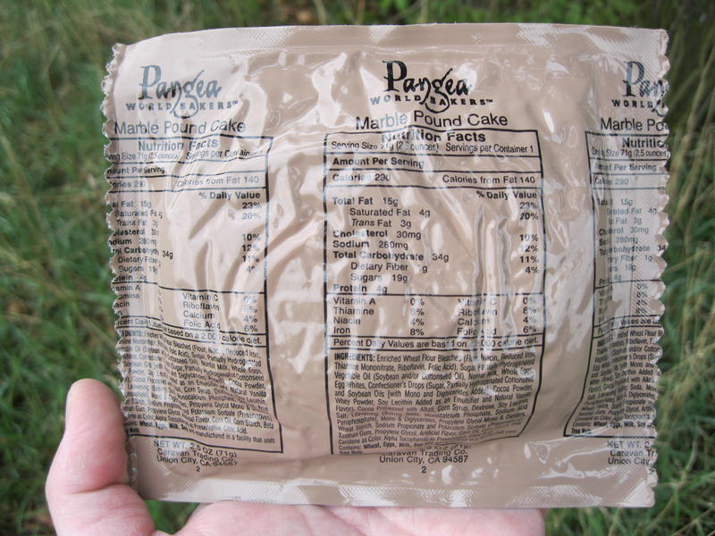 MRE MARBLE POUND CAKE