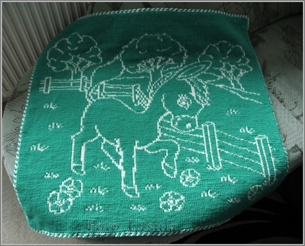 DF Babydecke "Eselchen" JunghansWolle Handarbeitsforum