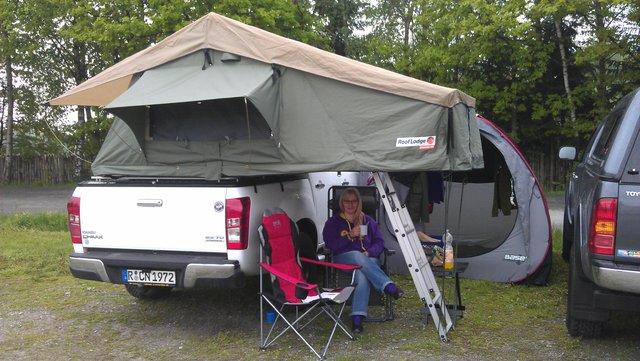 pickuptrucks.de Dachzelt auf Ladefläche oder Fahrzeugdach ? Pickupforum