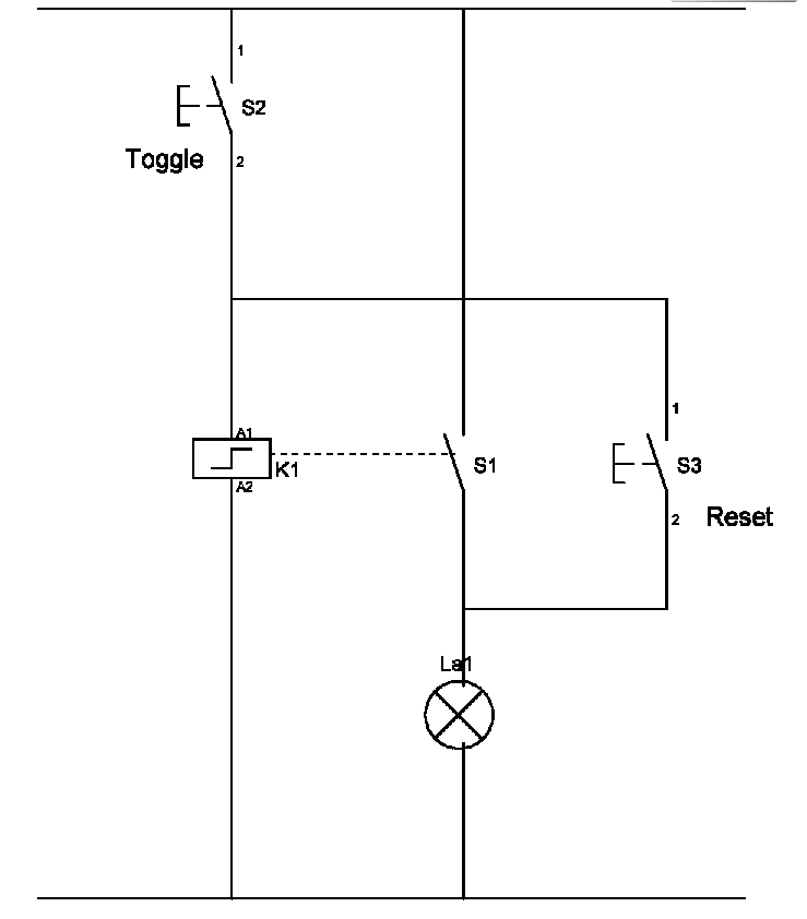 elektr. Stromstoßrelais mit Reset