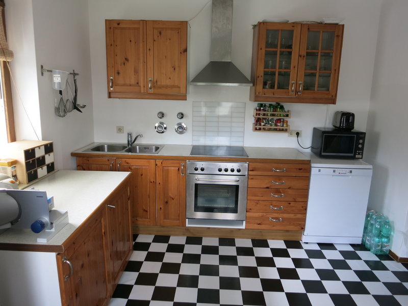 Ikea Vollholz Kiefer Küche Küchenzeile im Landhausstil m Herd