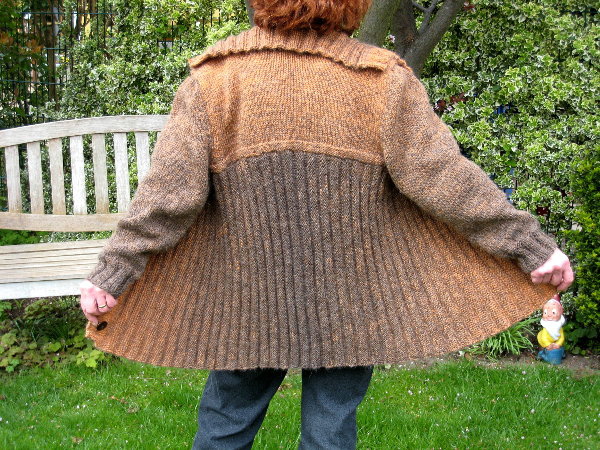 Jacke quer gestrickt anleitung Superjacken 2018