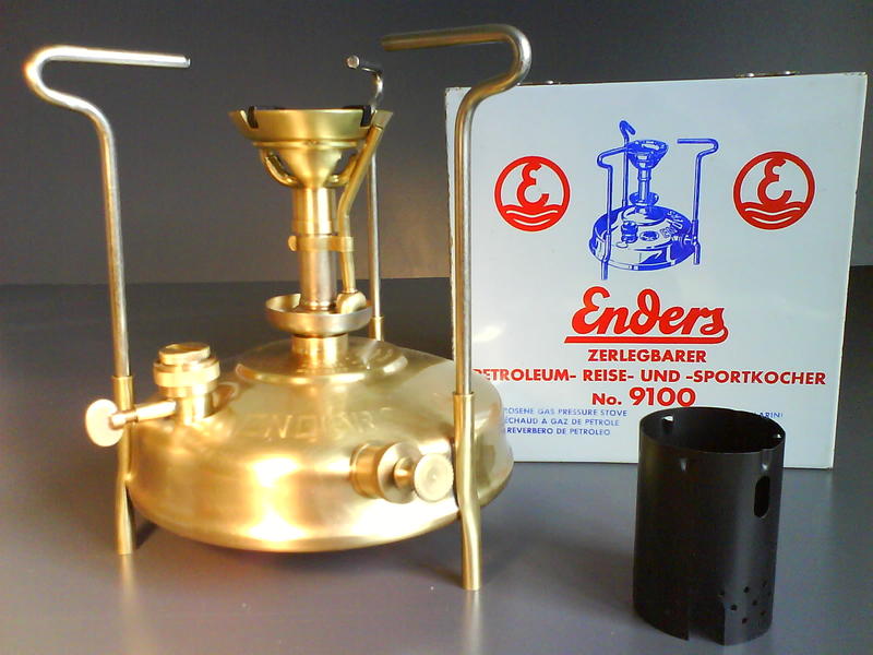 Enders 100/9100, Leisebrenner schmilzt leise hinweg! Kocher und