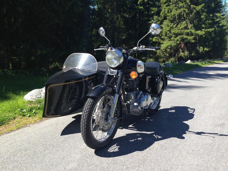 Sidecar» Royal Enfield Tramp caferacerforum.de