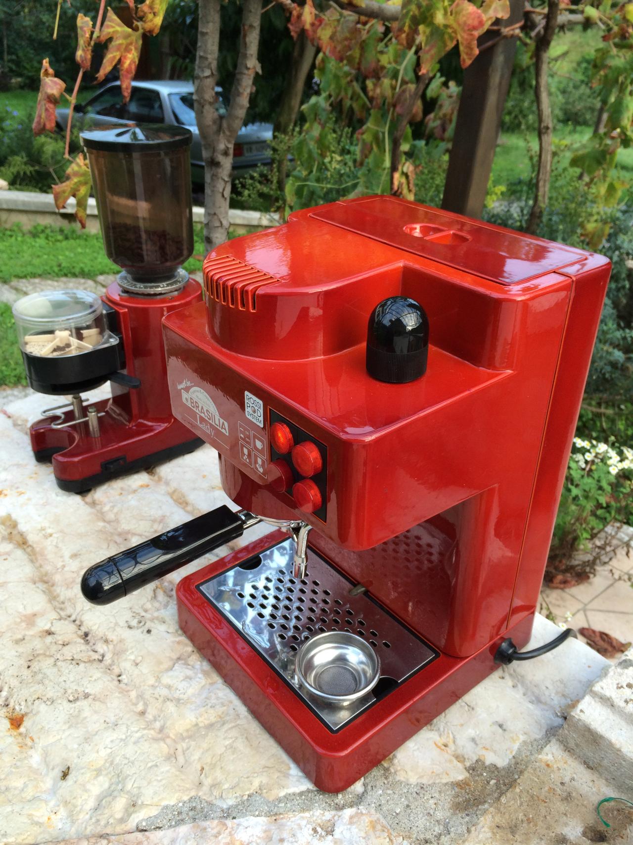 (V) Brasilia Lady with original Brasilia grinder, TOP ZUSTAND!!