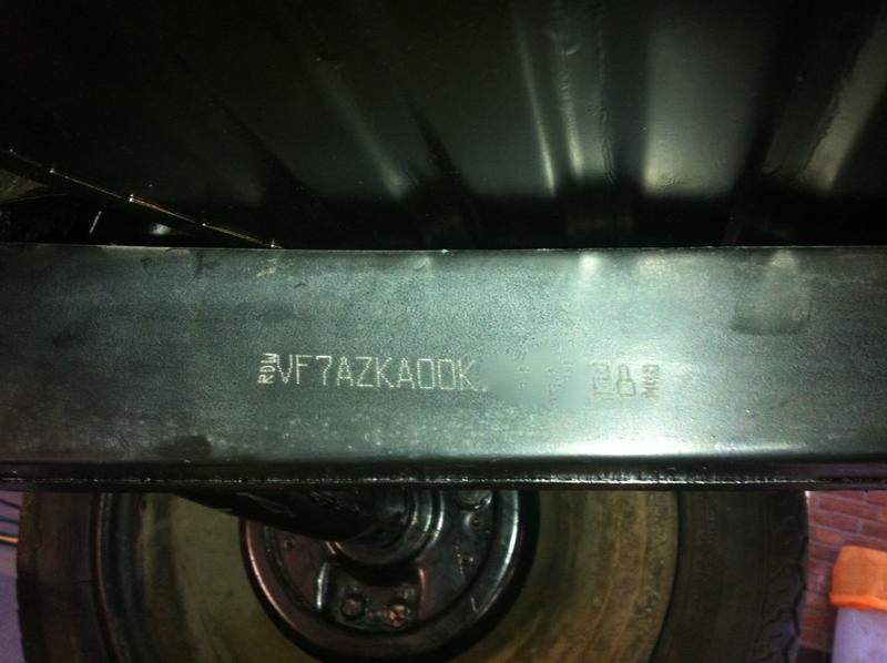 Land Rover Prikbord • Toon onderwerp Chassisnummer (laten) inslaan