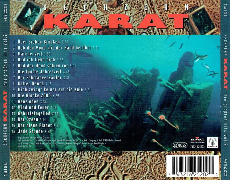 (CD) Karat Sechzehn Karat Ihre Größten Hits Vol. 2 Über Sieben