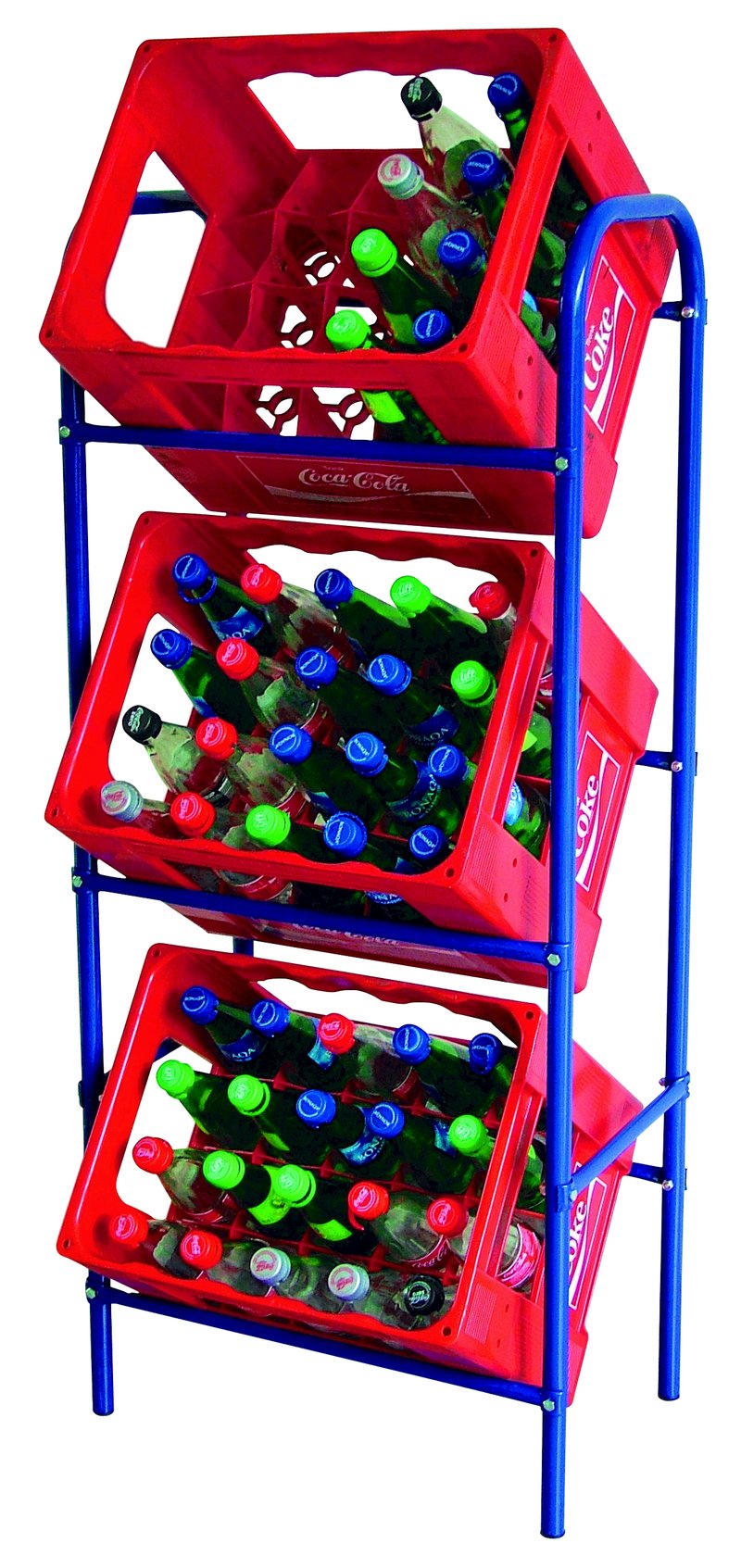 Flaschenkastenständer Getränke Kasten Ständer Regal Kisten Kistenregal