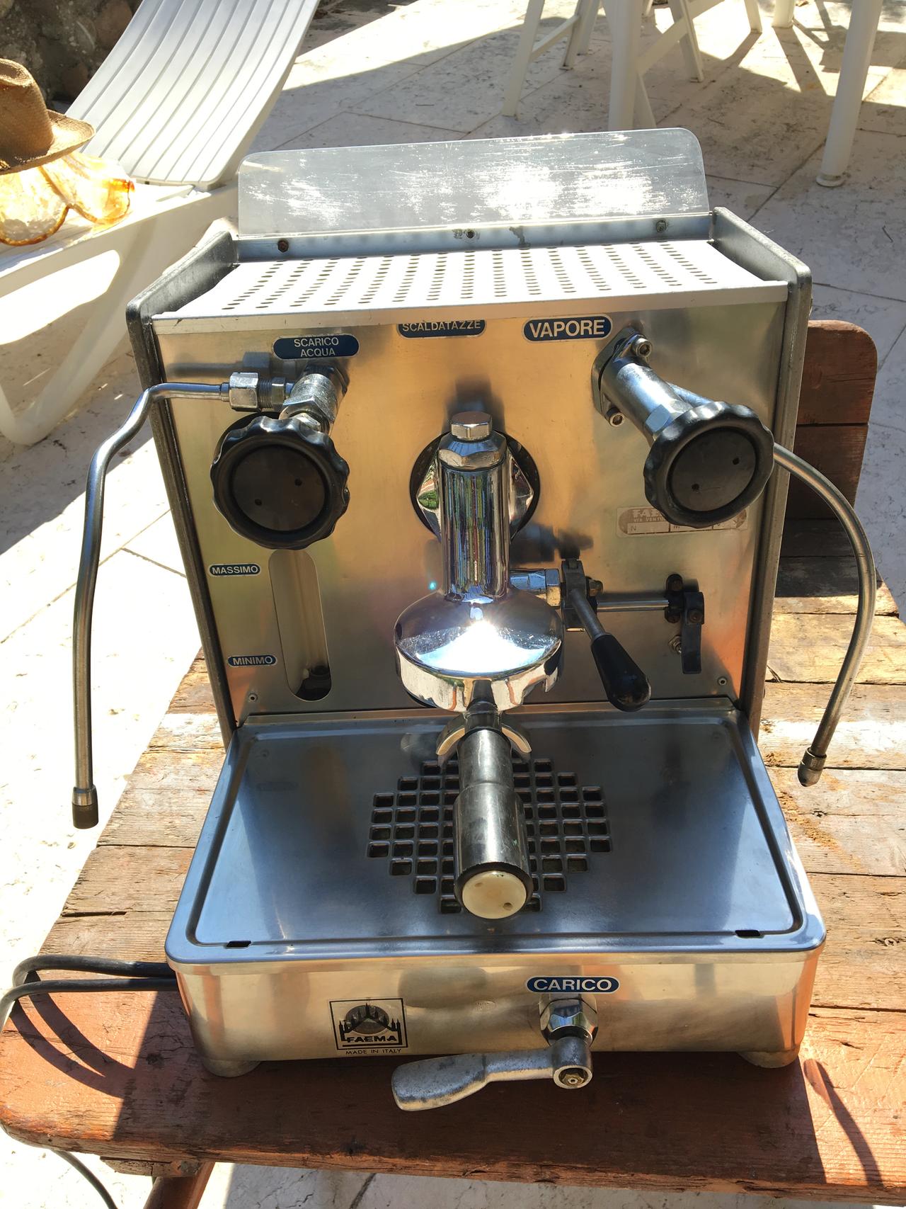 [Verkauft] Faema Lambro, hybrid!, inexpensive