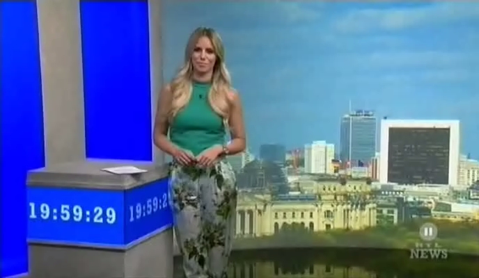 Sandra Kuhn geb. Schneiders bei den ‘RTL II News‘ am 23.08.2016