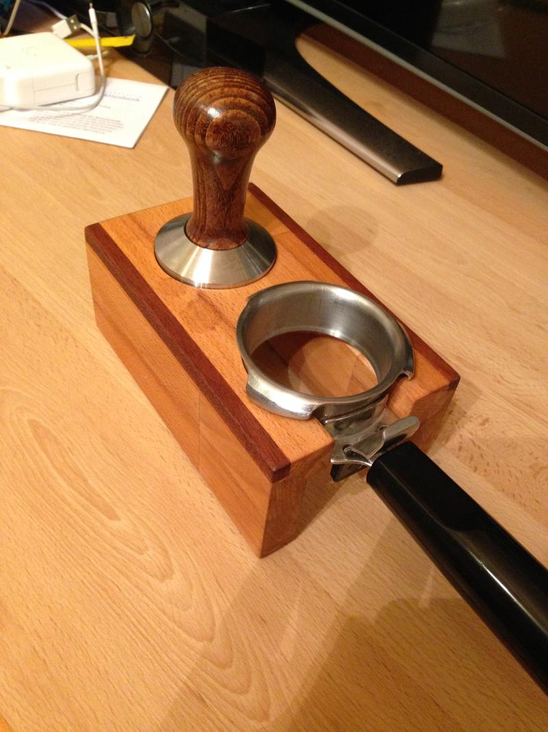 [Verkauft] Tamper Station für Quickmill 0820 ST