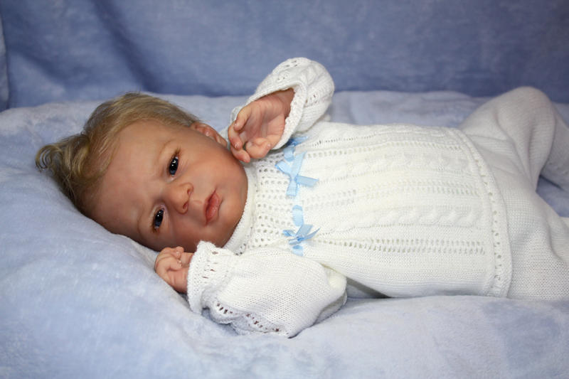 Reborn Angel BS O.Auer 3D Haut, Genesis,Wimpernrooting