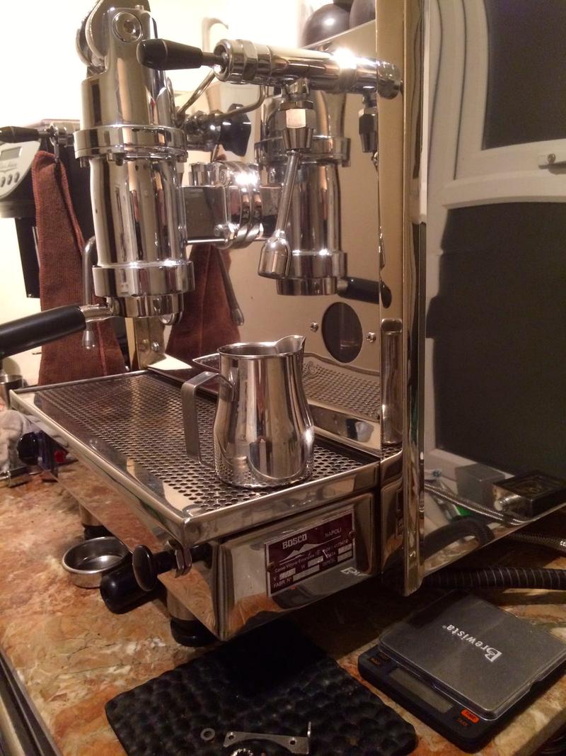 [Verkauft] Bosco Sorrento, Handhebelmaschine,1gruppig