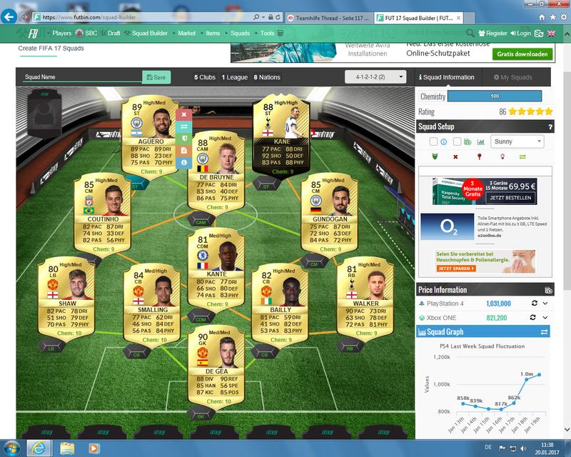 Teamhilfe Thread Seite 118 — FIFA Forums