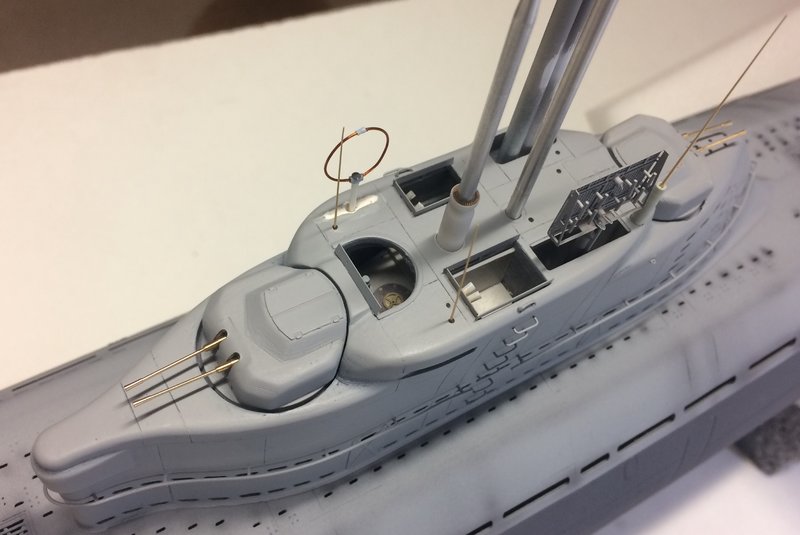 Plastik UBoot Typ XXI in 172 Seite 2 Bauberichte Das