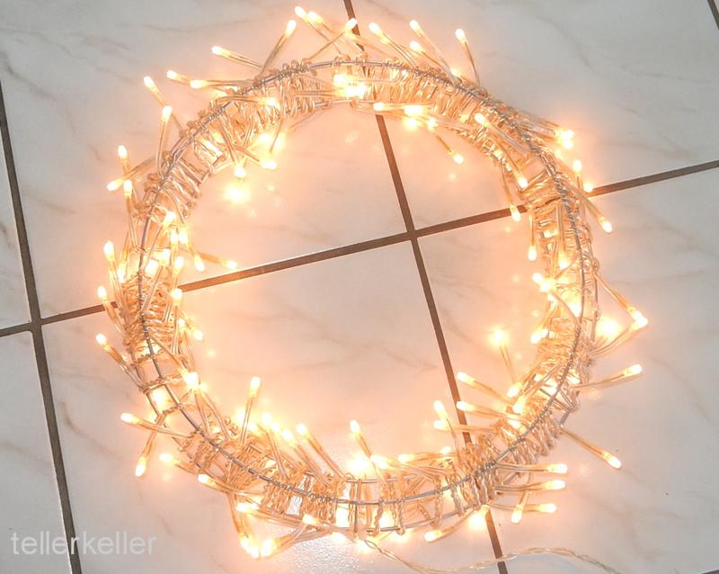 Ikea Glänsa Kranz Ø 43 cm Lichterkranz Beleuchtung Weihnachten eBay