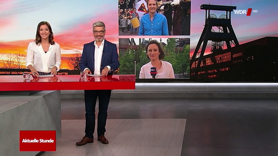 Catherine Vogel und die ‘Aktuelle Stunde‘ im WDR am 24.06.2017 (Stream