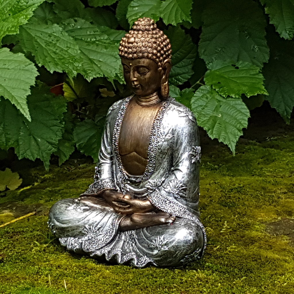 Thai Buddha Deko Figur Feng Shui Skulptur Buddha Statue Buddhismus